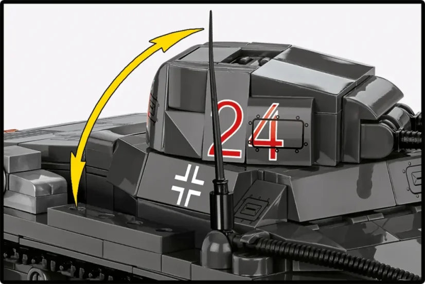 Panzer I Ausf B WWII - Plastová stavebnice COBI