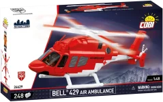 Bell 429 - Letecká záchranka - Plastová stavebnice COBI