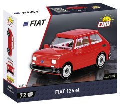 Fiat 126p el - Plastová stavebnice COBI