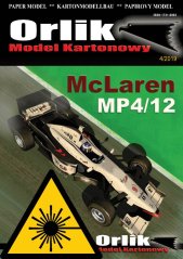 McLaren MP 4/12 - Laserové doplňky - kostra, díly kol