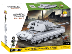 Panzerkampfwagen E-100 WWII - Plastová stavebnica COBI
