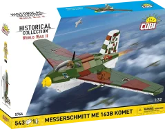 Messerschmitt Me 163B Komet WWII - Plastová stavebnice COBI