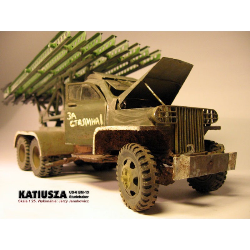 Kaťuša BM-13 Studebacker US-6