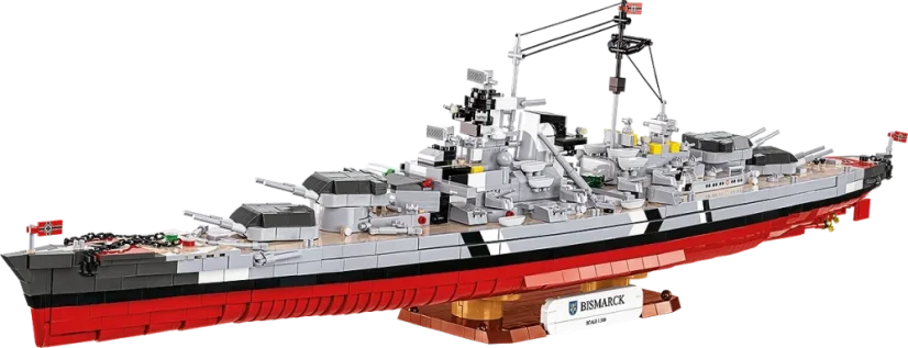 Bitevní loď Bismarck WWII - Plastiková stavebnice COBI