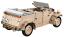 Kubelwagen TYP 82, WW II, 1:12  - Plastová stavebnice COBI