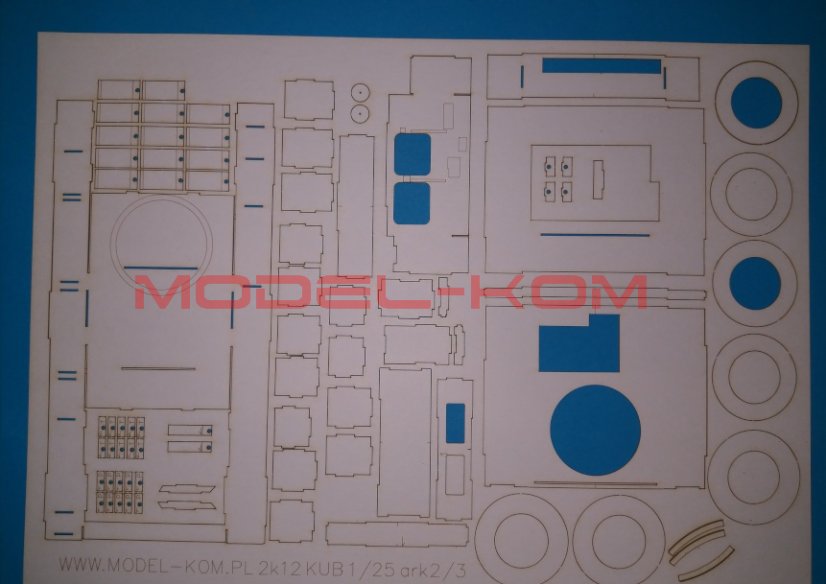 2k12 KUB (SA-6) - Laserové doplňky - kostra
