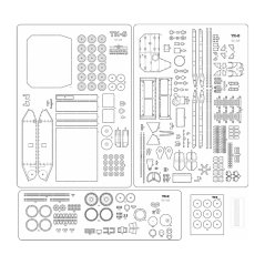 TKS 20mm - Laserové doplňky - kostra, detaily