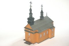 Dřevěny kostel v Drazdzewie