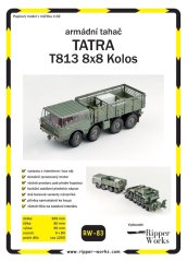 Tatra 813 8x8 KOLOS - armádný ťahač
