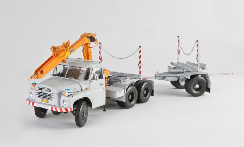 Tatra 148-T2 souprava pro odvoz dlouhého dřeva