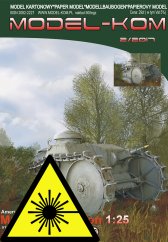 Tank Ford 3 - Laserové doplňky - kostra