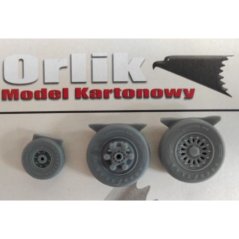 Bayraktar TB-2 - plastic wheels