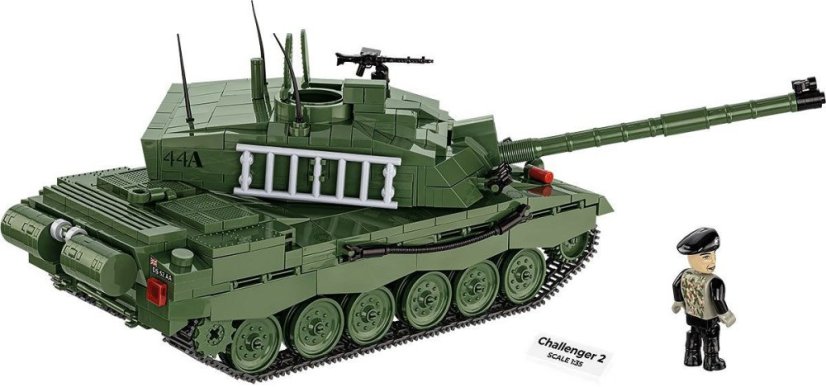 Britský tank Challenger 2 - Plastová stavebnice COBI