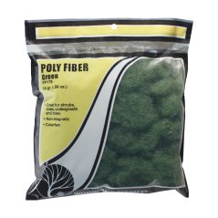 Syntetické vlákno Poly Fiber - zelené - malé balení