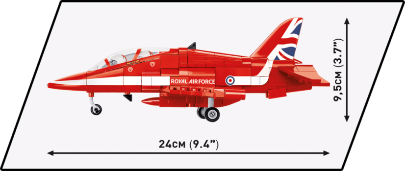 BAE Hawk T1 RED ARROW - Plastová stavebnice COBI