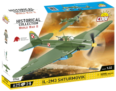 Iljušin IL-2M3 Shturmovik WWII - Plastová stavebnice COBI