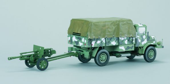 Tatra 128 valník - zimní kamufláž