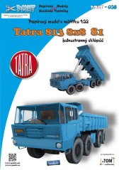 Tatra 813 8x8 S1 - modrá