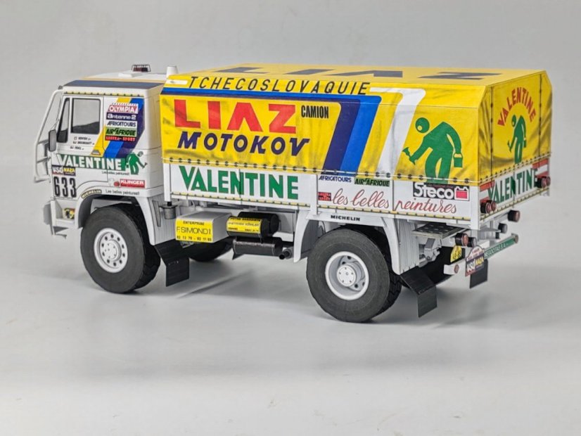 Liaz 100.55 D č 633 - Dakar 1986 - 1:25