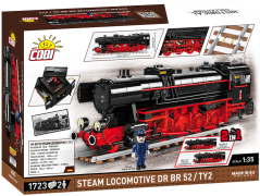 Parní lokomotiva DR BR 52/TY2 - Plastová stavebnice COBI
