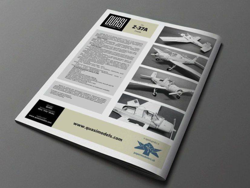 Letadlo Zlín Z-37A - Čmelák