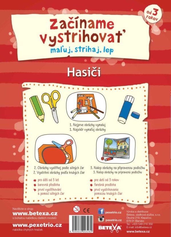 Začínáme vystřihovat - Hasiči