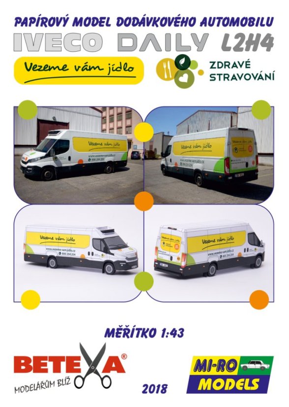 Iveco Daily "Vezeme vám jídlo"