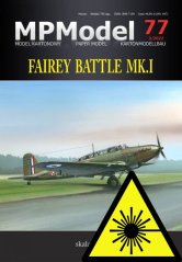 Fairey Battle Mk.I - Laser accessories - skeleton, details