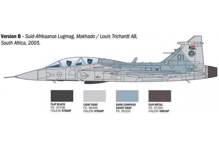 Stíhací letoun JAS-39 Gripen