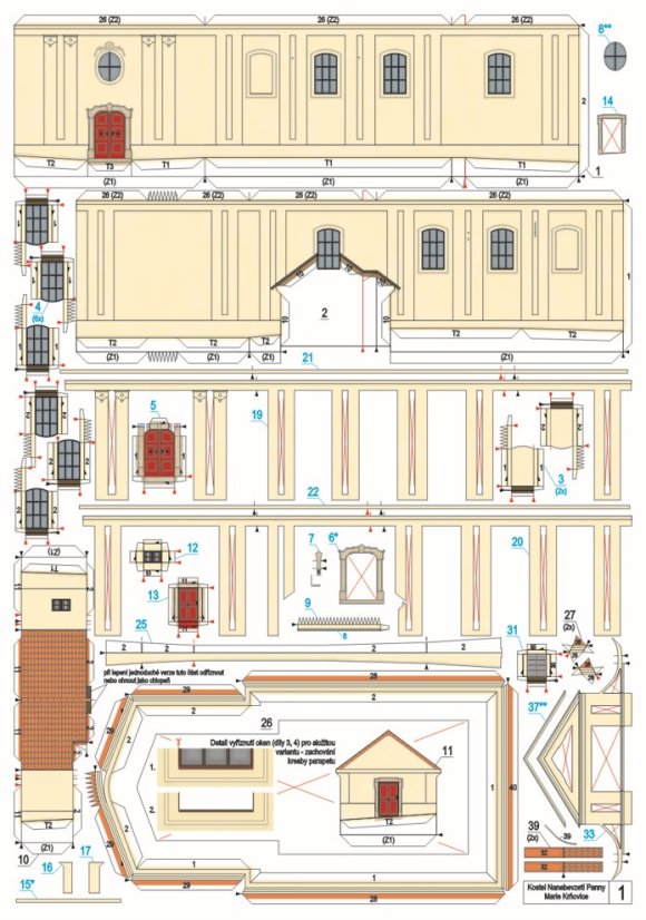 Kostel Nanebevzetí Panny Marie - Krňovice