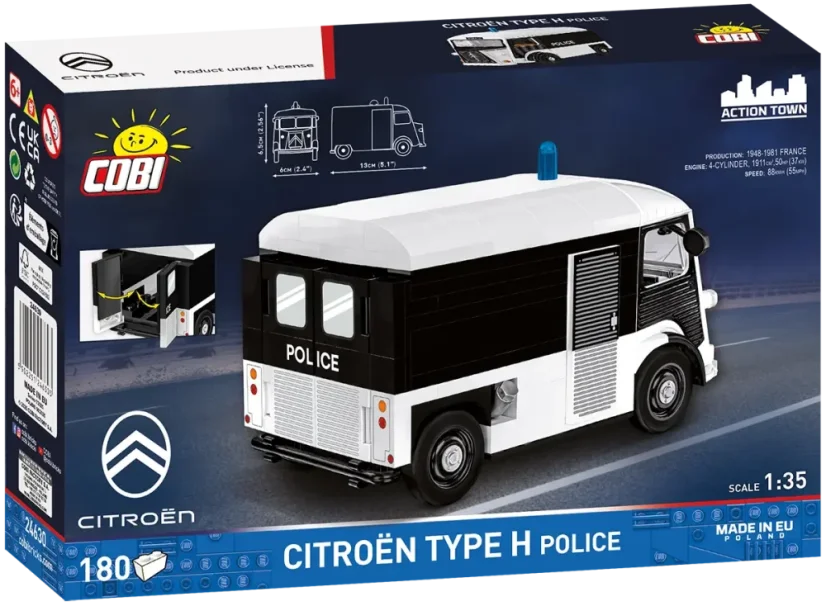 Citroën Type H Policie - Plastová stavebnice COBI