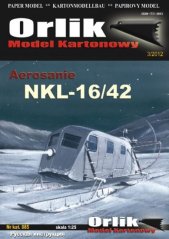 Aerosani NKL-16/42 - Paper model