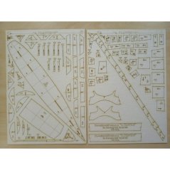 Parník „A. Glazunov - Laserové doplňky - kostra