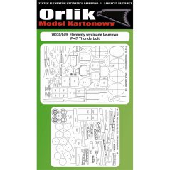 P- 47 Thunderbolt - Laser accessories - skeleton