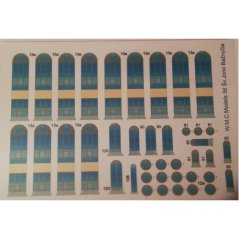 Kostel svatého Jana - Doplňky - detaily - tištěné vitráže