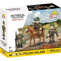 3 figurky: Polští huláni - Plastová stavebnice COBI