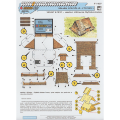 Čtyřboká stodola, usedlost z hlinecka, Veselý Kopec