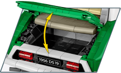 Citroën DS 19 1956, 1:12 - Plastová stavebnice COBI