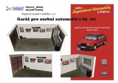 Škoda Rapid 136 (1987) -Doplnky a garáž 1:18