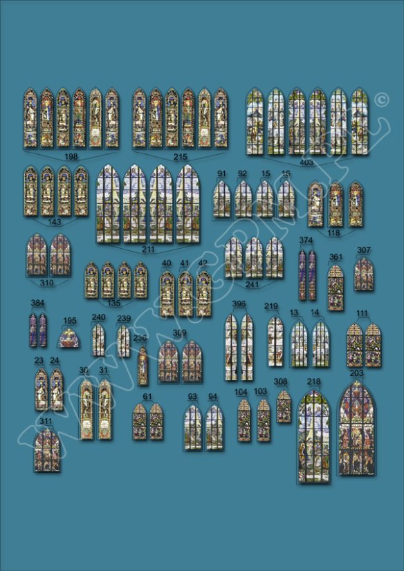 Katedrála sv. Jana Křtitele (Vratislav) - Laserové doplňky - kostra, detaily