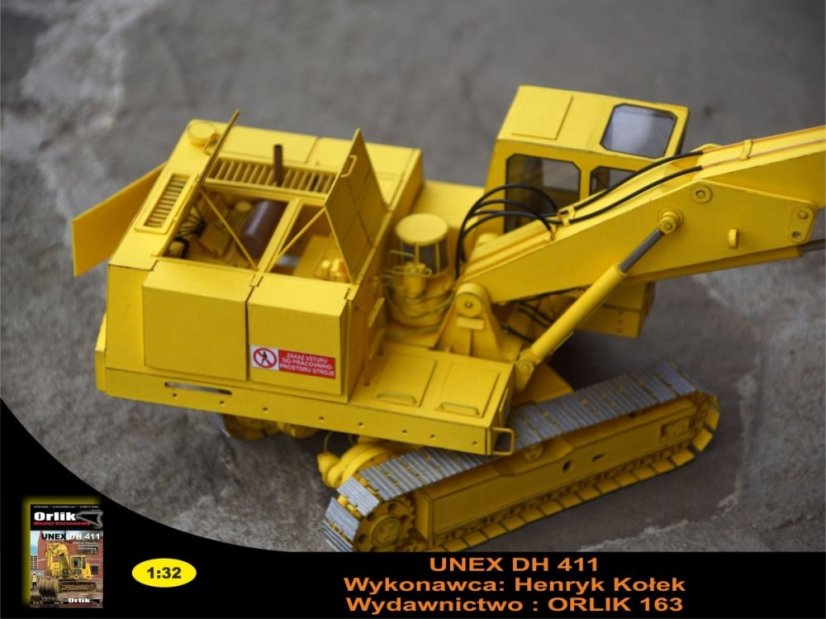 Pasové rypadlo UNEX DH 411