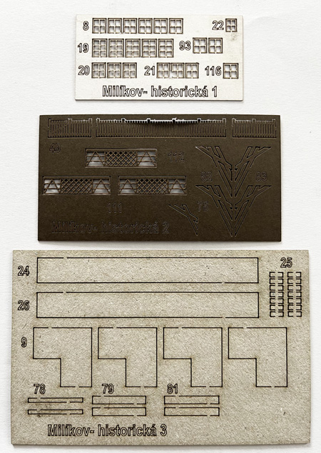 Chebský statok v Milíkově - Laserové doplnky - detaily