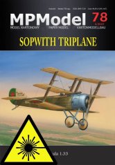 Sopwith Triplane - plastové kolesá