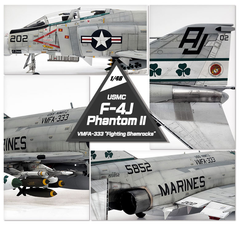 USMC F-4J Phantom II - VMFS-333 fighting Shamrocks