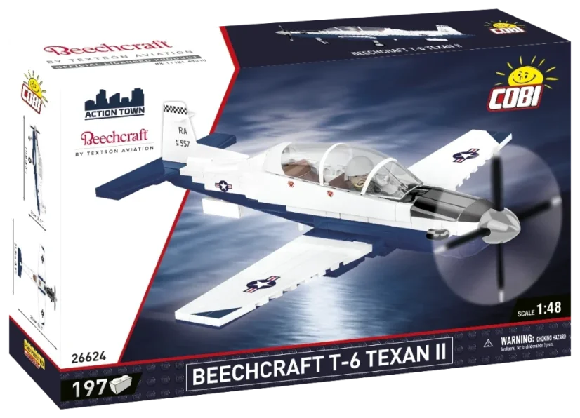 Beechcraft T-6 Texan II - Plastová stavebnice COBI