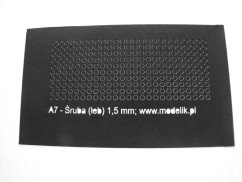 Hlavy šroubů 1,5 mm (250 ks)