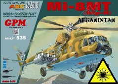 Helikoptéra Mi8 MT (HIP-H) - Afganistan - Laserové doplnky - kostra