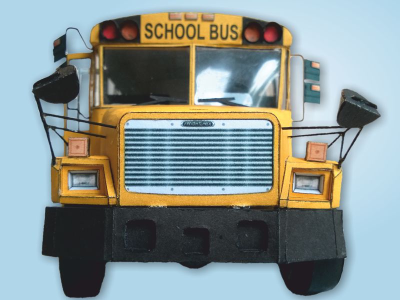 Americký školní autobus