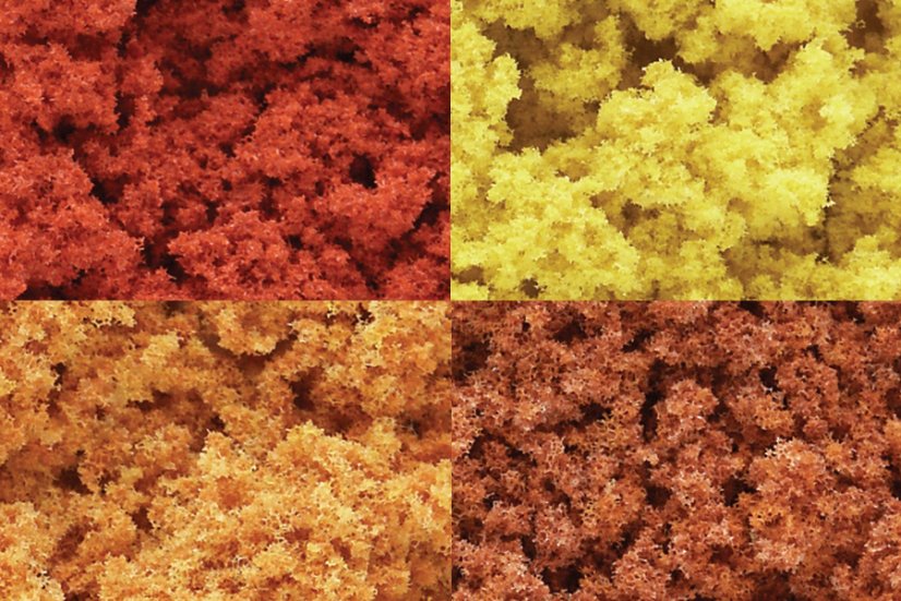 Foliáž trsy - Podzimní mix - velké balení