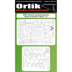 Blohm & Voss BV P.205.03 - Laserové doplňky - kostra